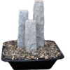 8" Chiseled Granite Fountain Kits