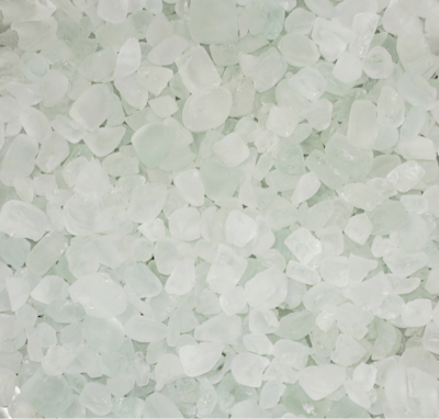 Clear Beach Glass