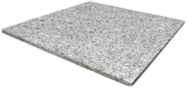 Granite Tile, Salt & Pepper, 24" x 24" x 1/2" Thick, Honed Finish