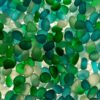 Sea Glass Pebble Ocean Mix