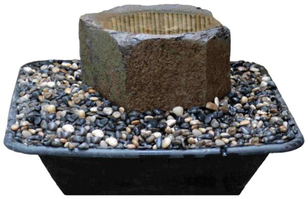Large (~30" Diameter) Dish Rock Fountain Kit