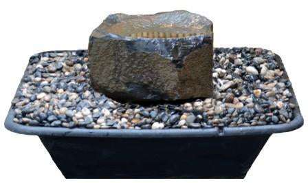 Medium (~22" Diameter) Dish Rock Fountain Kit
