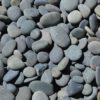 Mexican Beach Pebble - Black ½-1"