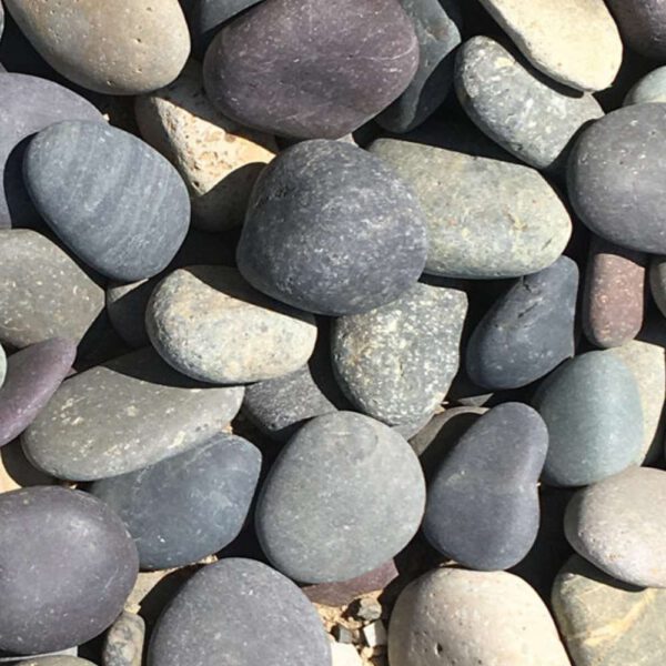 mexican beach pebbles mixed small 18