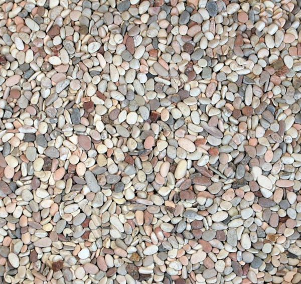 Rounded Aggregate, Mixed, 3/8"