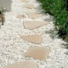 White Ivory Beach Pebble, 2" - 3" - Image 2