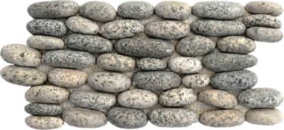 Standing Speckled Pebble Tile, 6"x12"