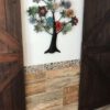 Standing Polished Mixed Pebble Tile, 4"x12"