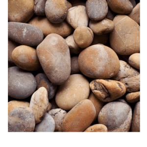 beach pebbles