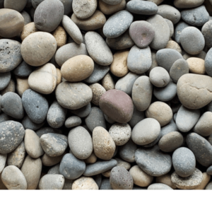 Mexican beach pebbles