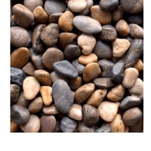 polished pebbles