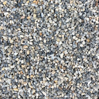 Grey Blend Pea Gravel Pebble, 5/16"
