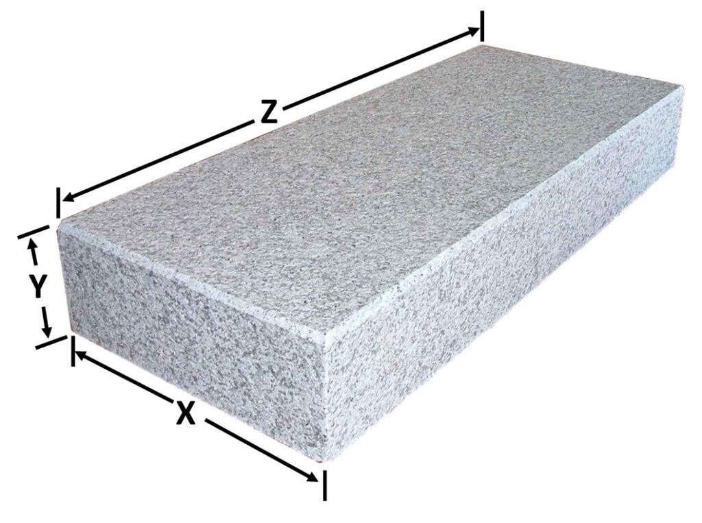 Granite Block Dims