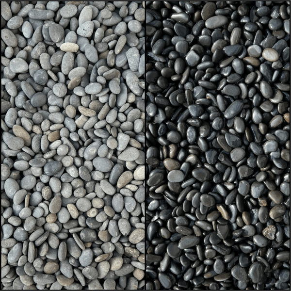 Exposed Aggregate - Epoxy Pebble - Seaside Black 3/8"