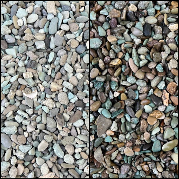 Exposed Aggregate - Epoxy Pebble - Seaside Green 3/8"