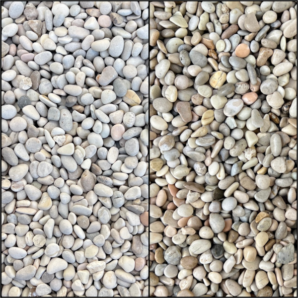 Exposed Aggregate - Epoxy Pebble - Seaside Ivory 3/8"