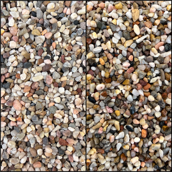 Exposed Aggregate - Epoxy Pebble - Southern Rainbow 5/16"