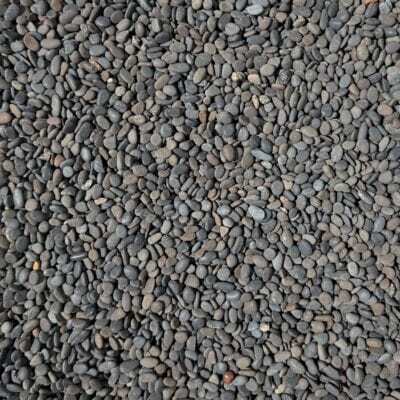Beach Pebbles 1 Black Pebble 1/4"