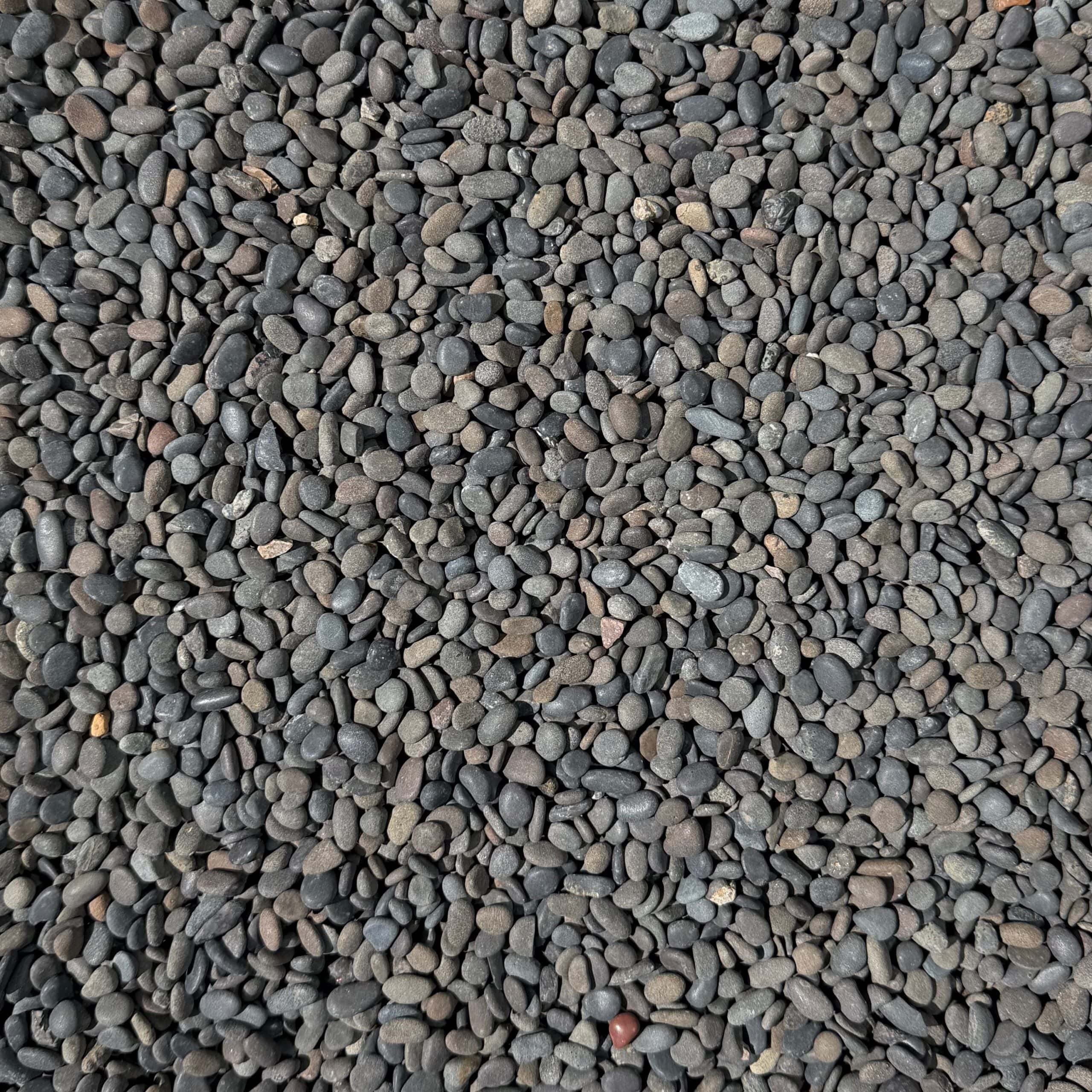 Black Pebble 1/4" 1 Black Pebble 1/4"
