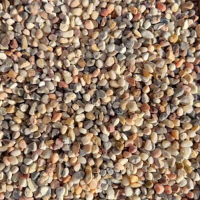 Southern Rainbow Pea Gravel Pebble, 1/2"